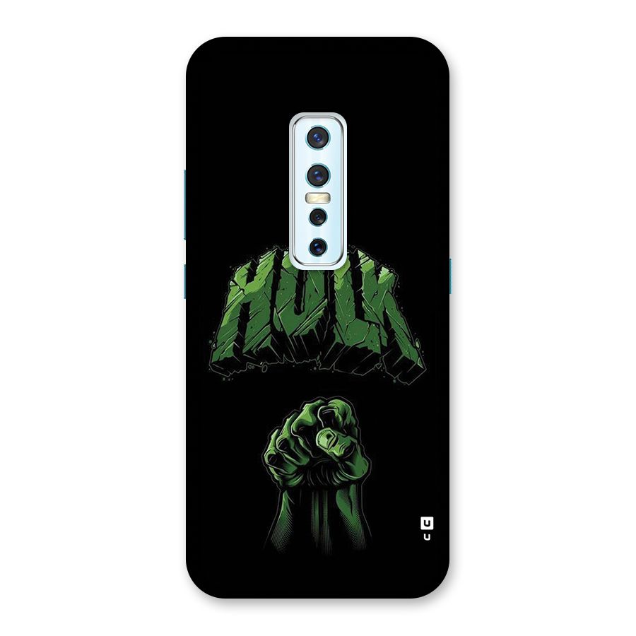 Green Punch Back Case for Vivo V17 Pro