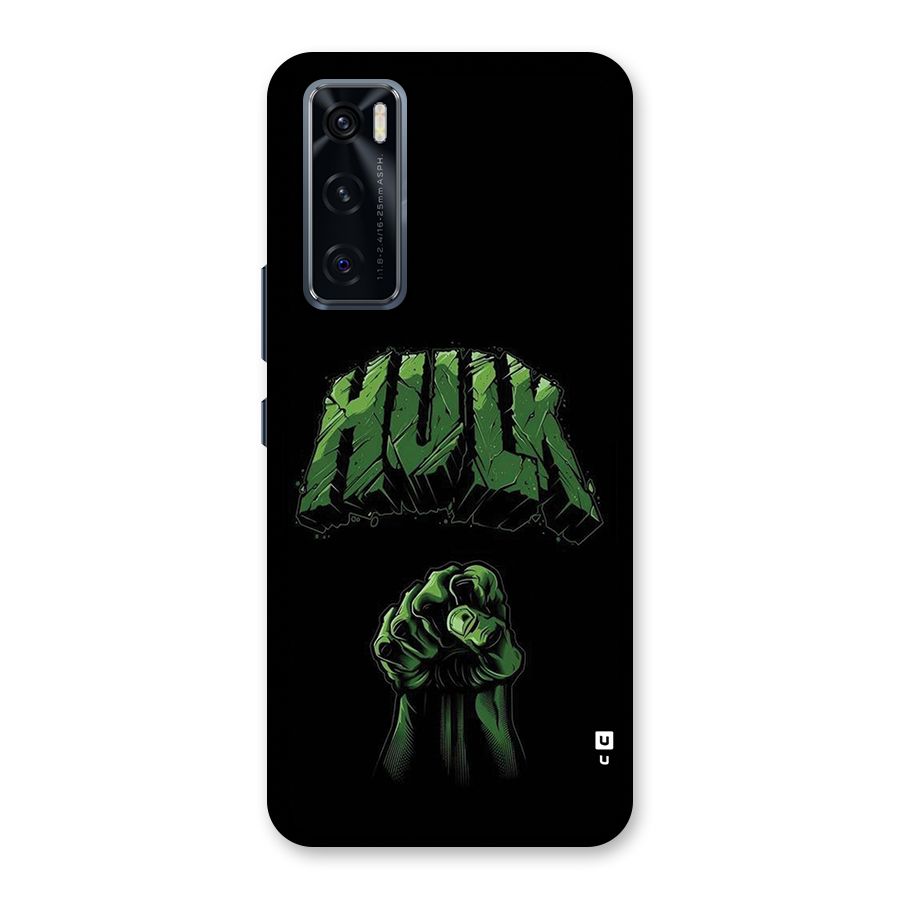 Green Punch Back Case for Vivo V20 SE