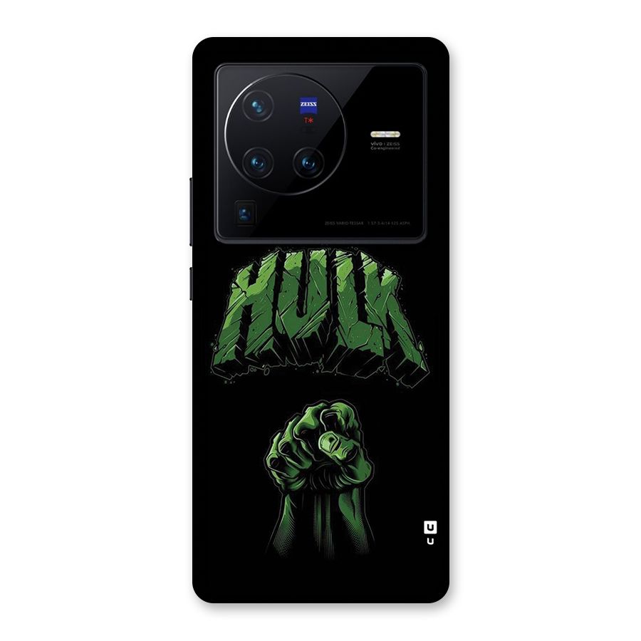 Green Punch Back Case for Vivo X80 Pro