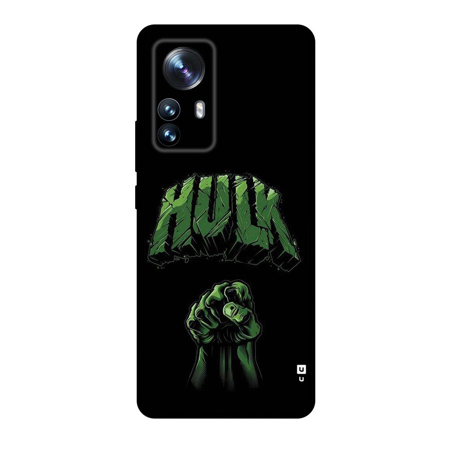 Green Punch Back Case for Xiaomi 12 Pro