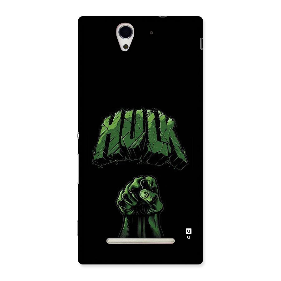 Green Punch Back Case for Xperia C3