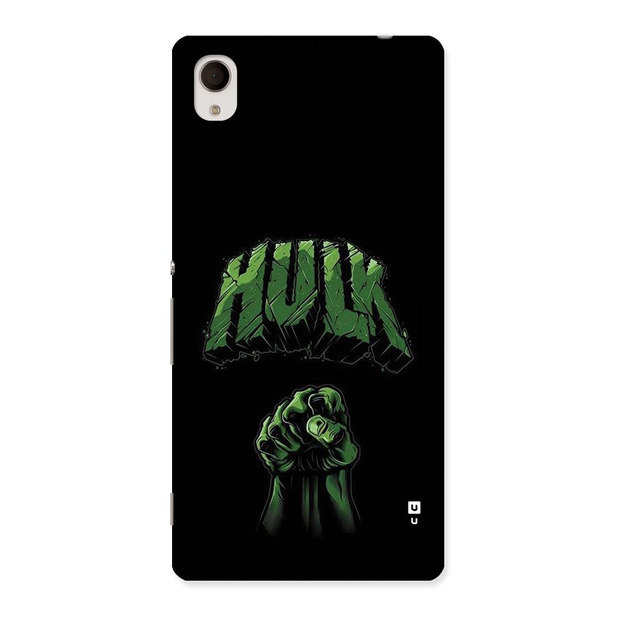 Green Punch Back Case for Xperia M4