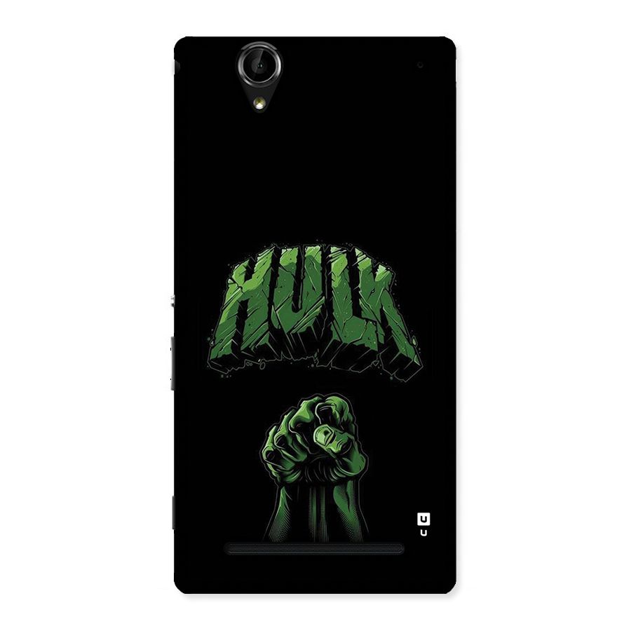 Green Punch Back Case for Xperia T2