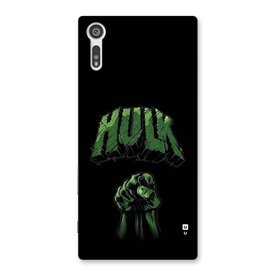 Green Punch Back Case for Xperia XZ