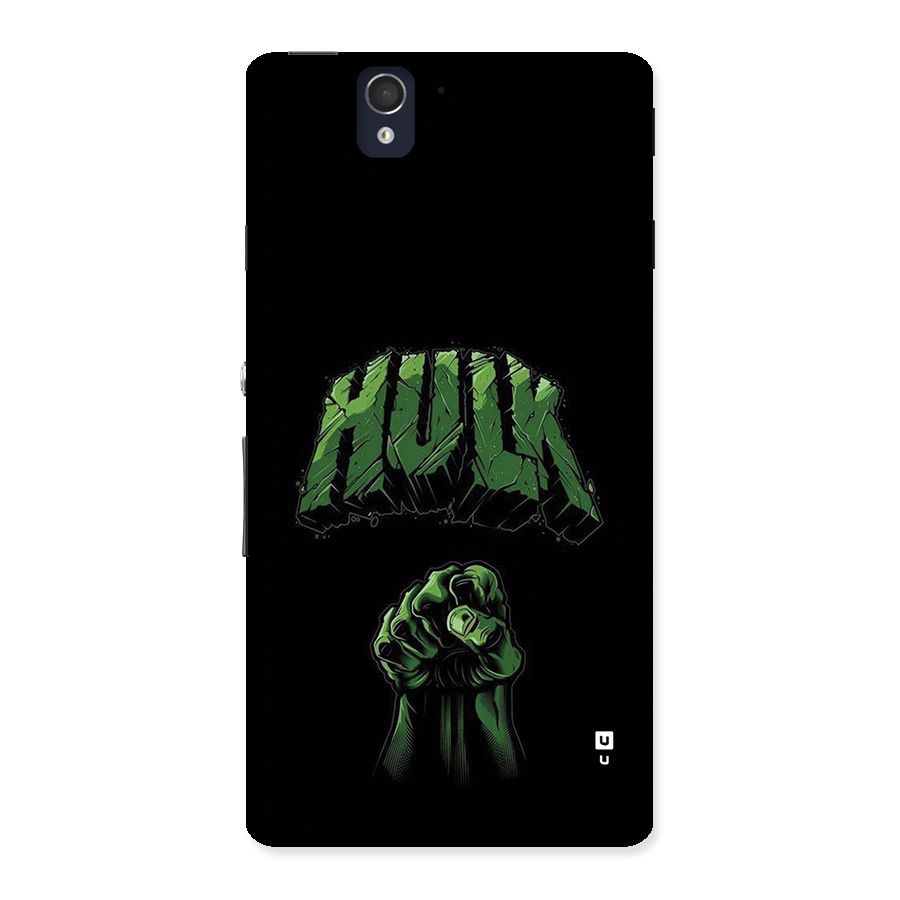 Green Punch Back Case for Xperia Z