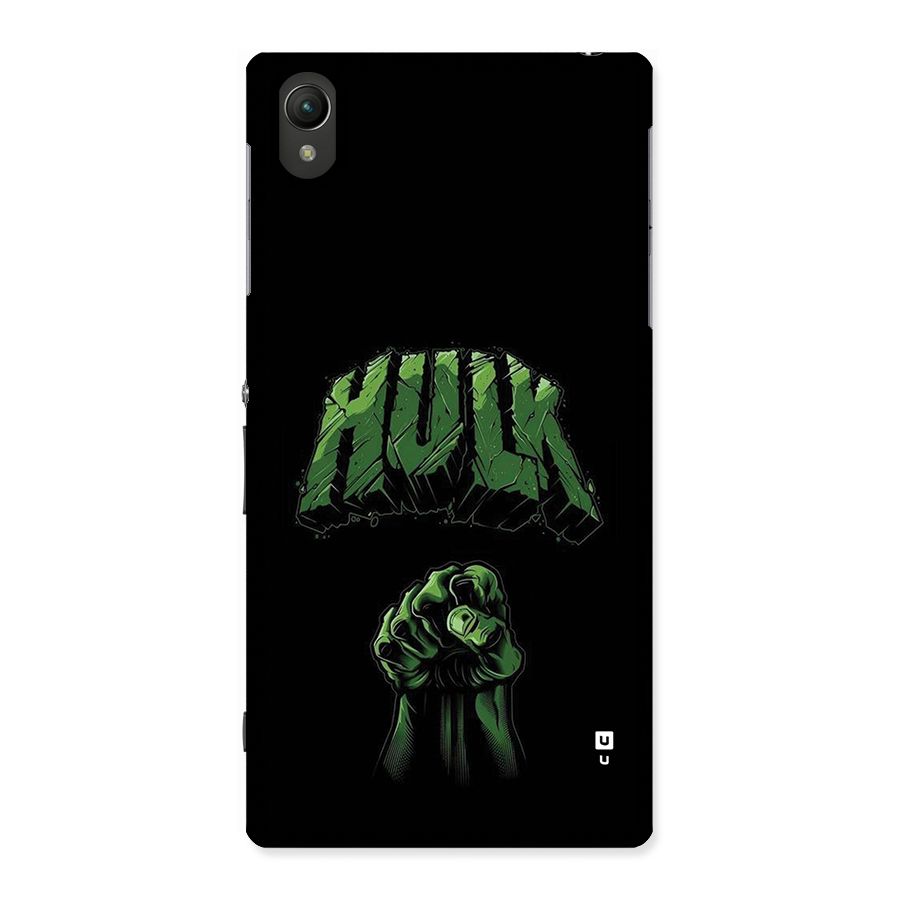 Green Punch Back Case for Xperia Z1