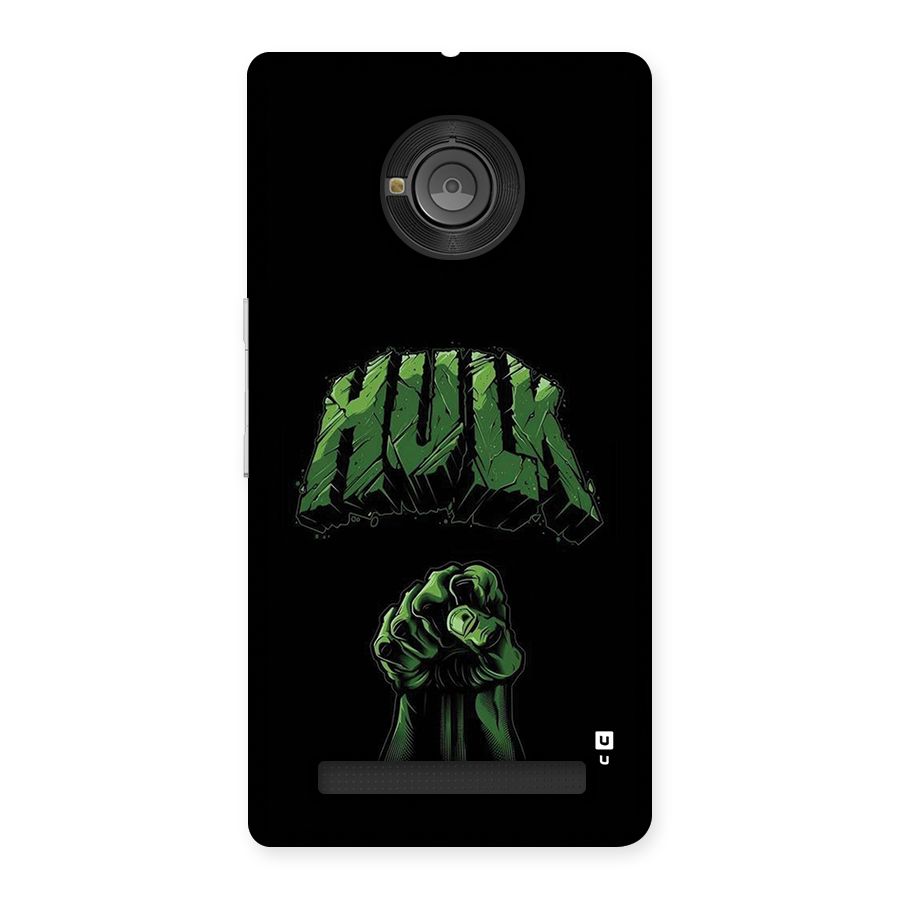 Green Punch Back Case for Yuphoria