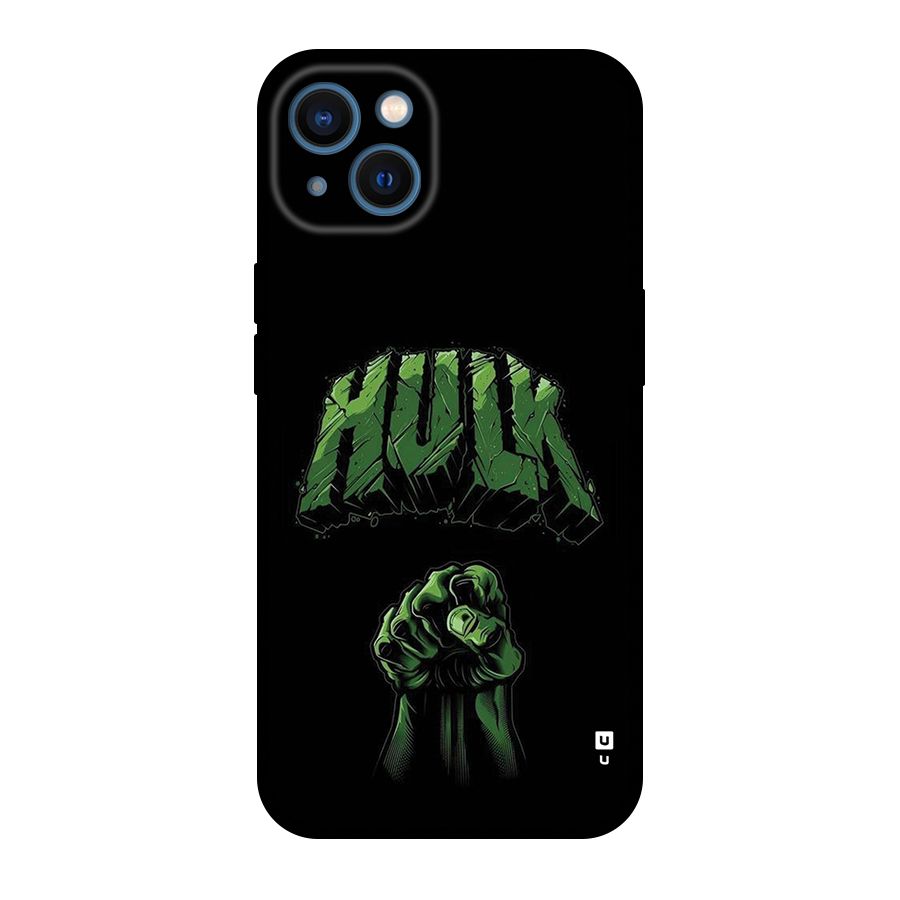Green Punch Back Case for iPhone 13