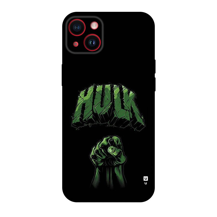 Green Punch Back Case for iPhone 14 Plus