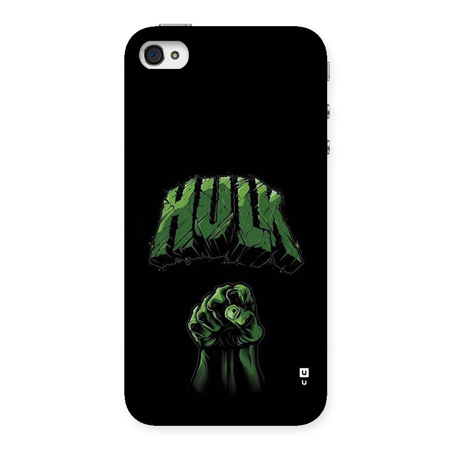 Green Punch Back Case for iPhone 4 4s
