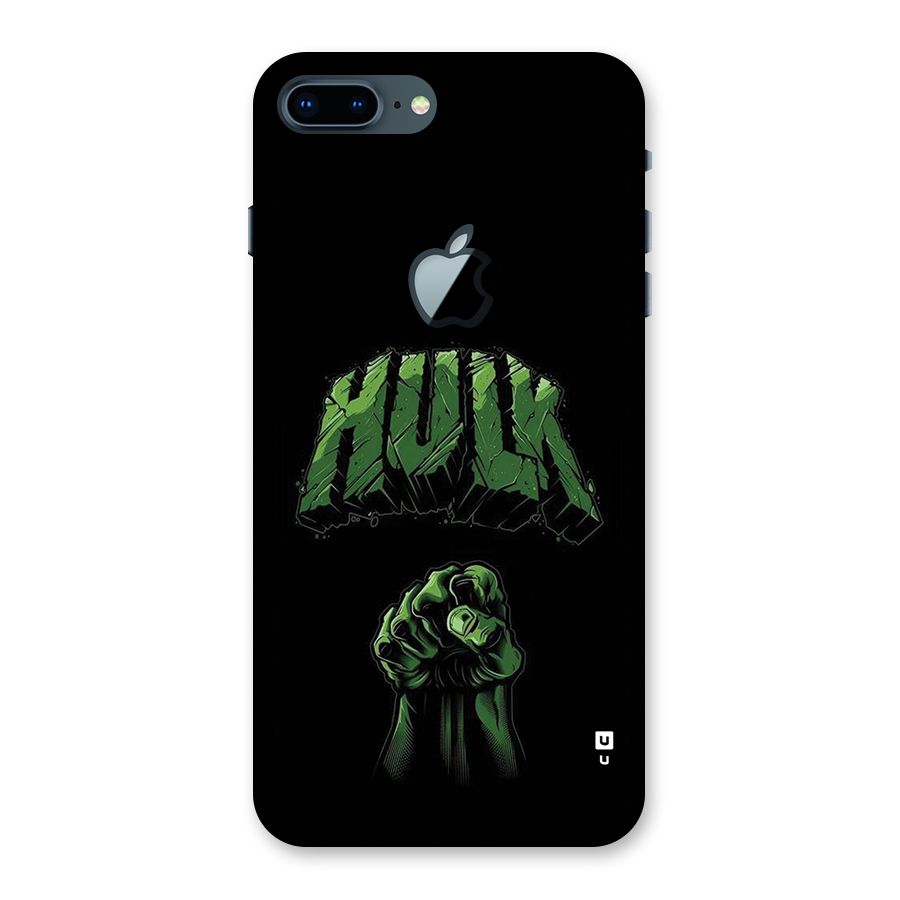 Green Punch Back Case for iPhone 7 Plus Apple Cut