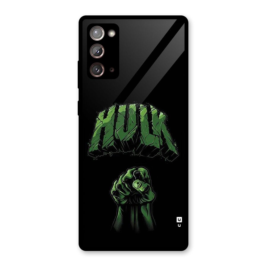 Green Punch Glass Back Case for Galaxy Note 20