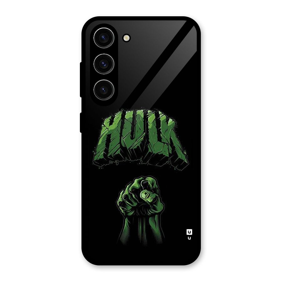 Green Punch Glass Back Case for Galaxy S23