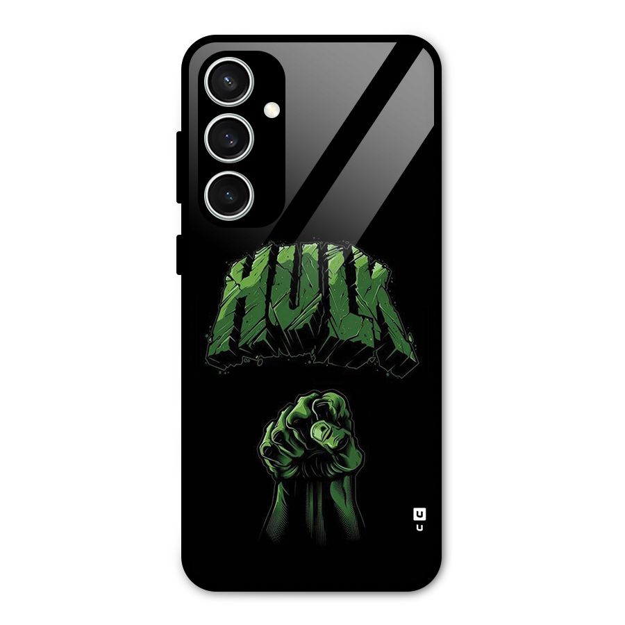 Green Punch Glass Back Case for Galaxy S23 FE