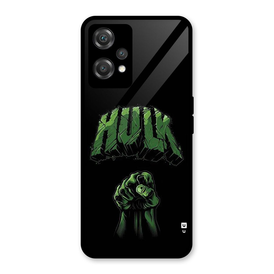 Green Punch Glass Back Case for OnePlus Nord CE 2 Lite 5G