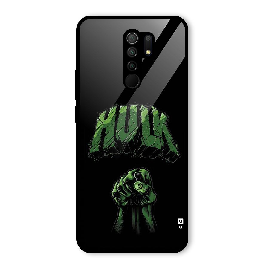 Green Punch Glass Back Case for Poco M2
