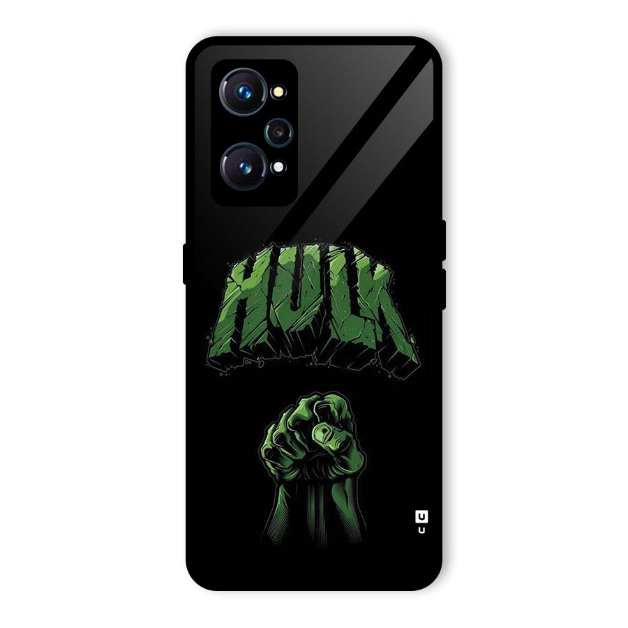 Green Punch Glass Back Case for Realme GT 2