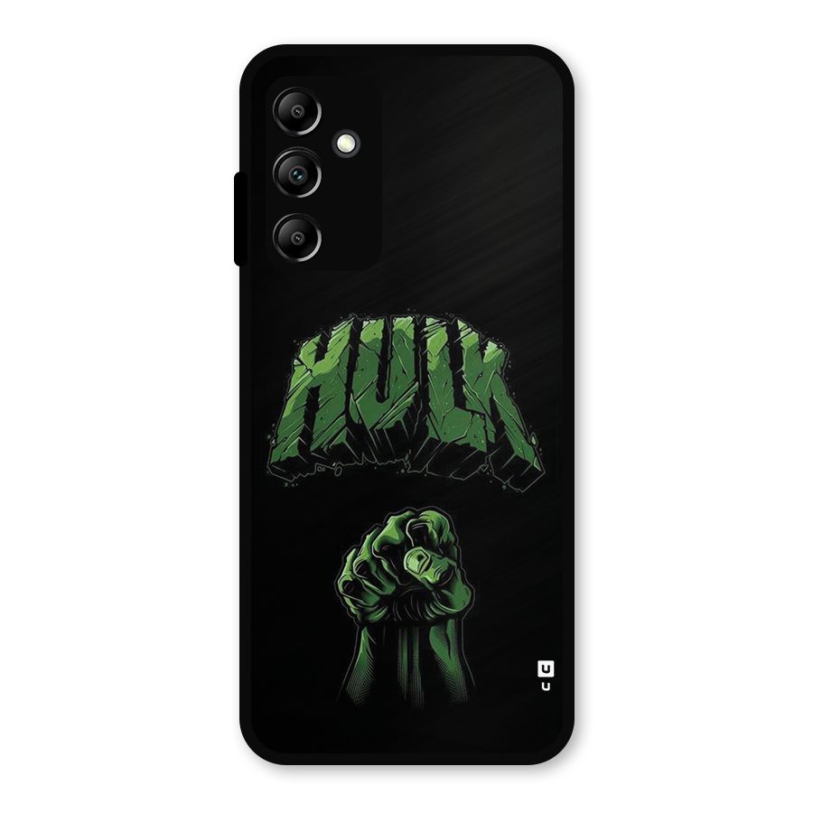 Green Punch Metal Back Case for Galaxy A14 5G