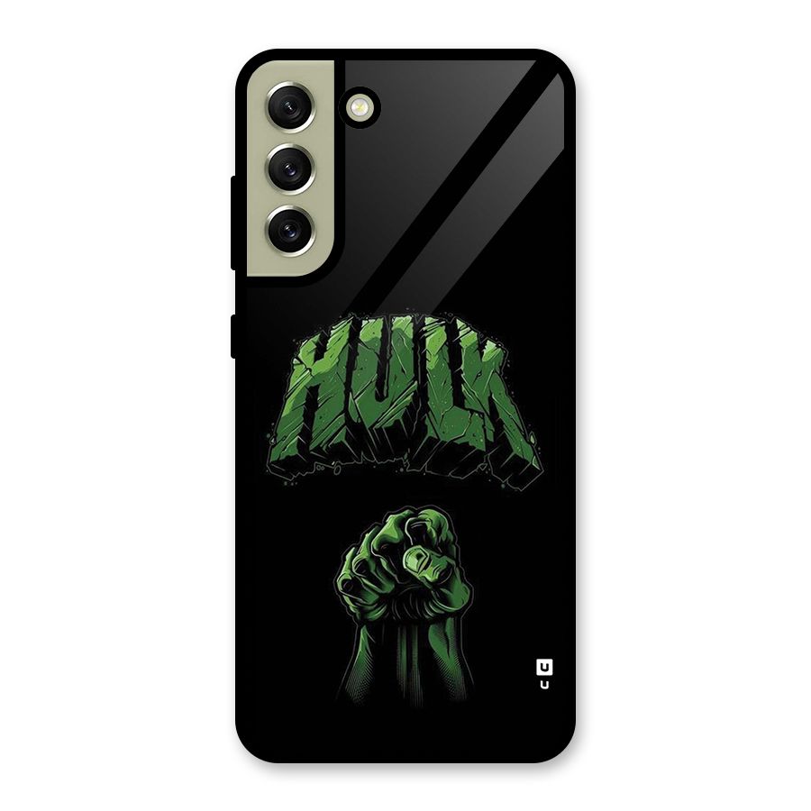 Green Punch Metal Back Case for Galaxy S21 FE 5G (2023)