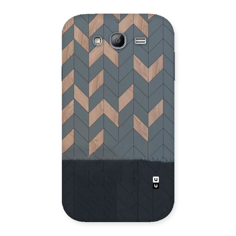 Greyish Wood Design Back Case for Galaxy Grand Neo