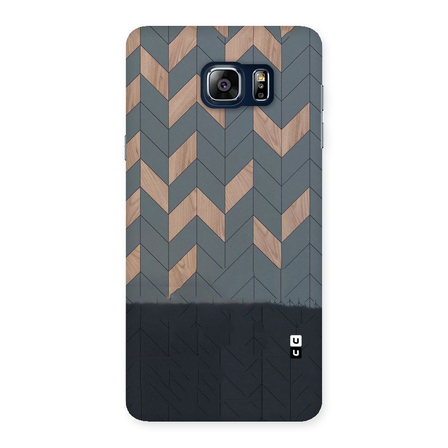 Greyish Wood Design Back Case for Galaxy Note 5