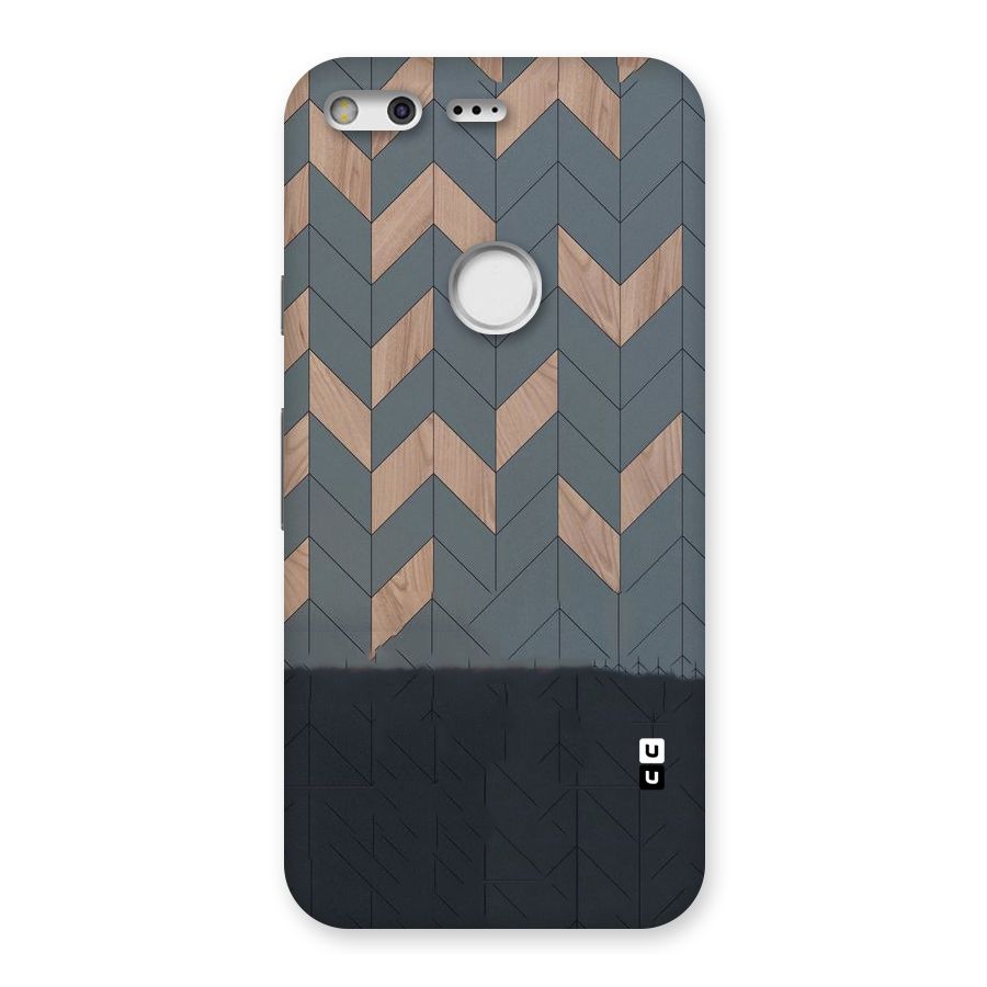 Greyish Wood Design Back Case for Google Pixel