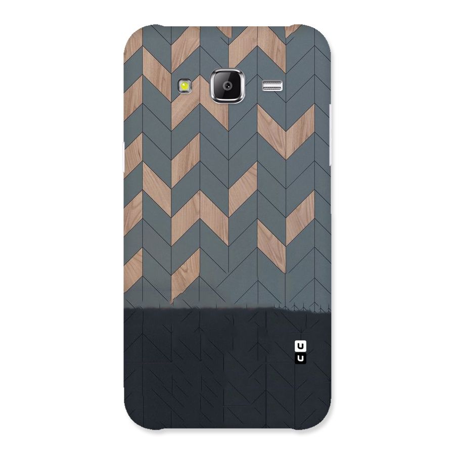 Greyish Wood Design Back Case for Samsung Galaxy J2 Prime