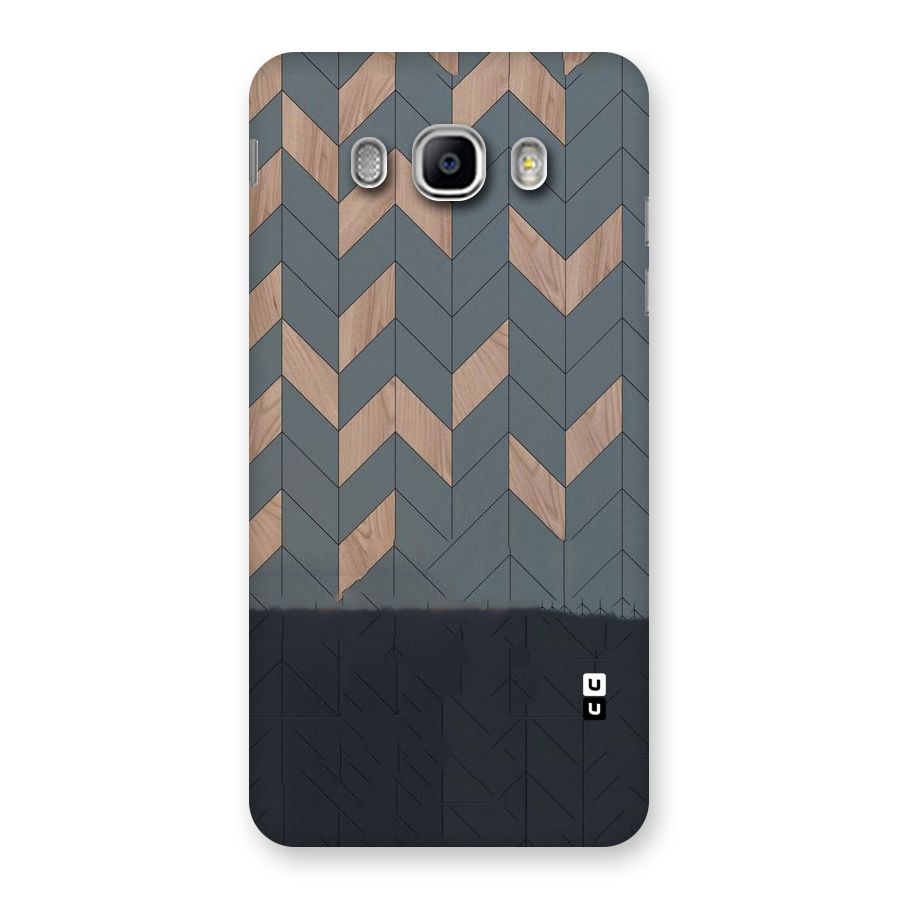 Greyish Wood Design Back Case for Samsung Galaxy J5 2016