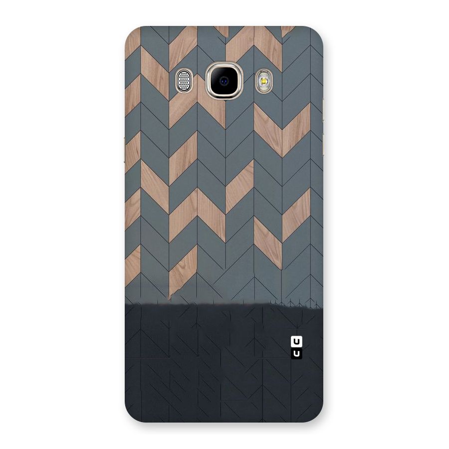 Greyish Wood Design Back Case for Samsung Galaxy J7 2016