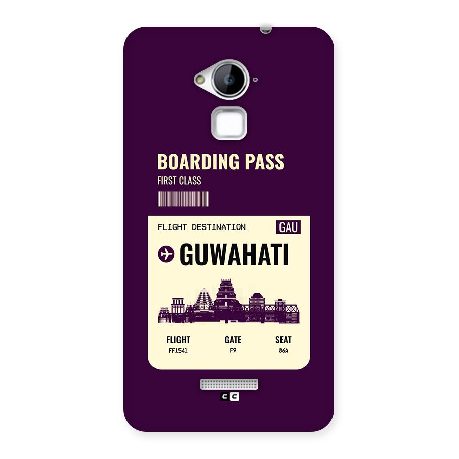 Guwahati Boarding Pass Back Case for Coolpad Note 3