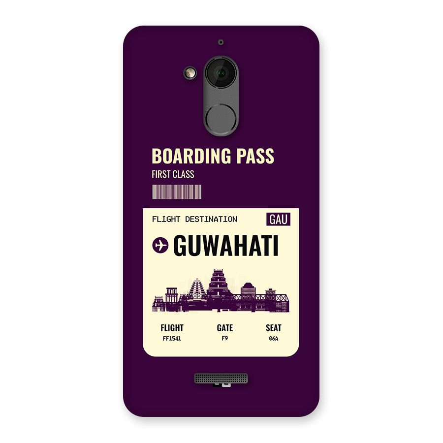Guwahati Boarding Pass Back Case for Coolpad Note 5