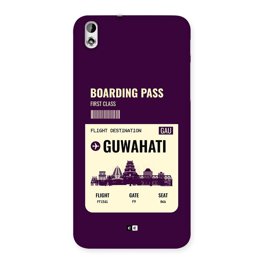 Guwahati Boarding Pass Back Case for Desire 816g