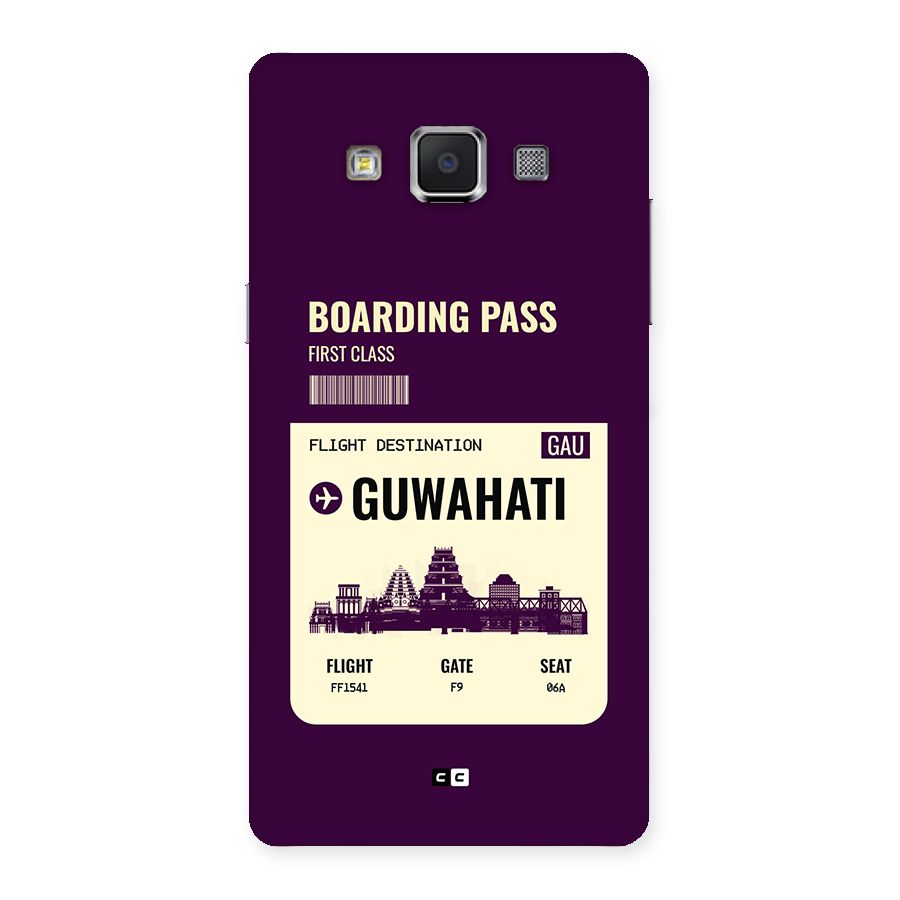 Guwahati Boarding Pass Back Case for Galaxy A5