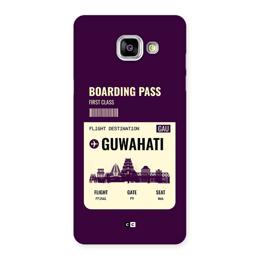 Guwahati Boarding Pass Back Case for Galaxy A5 (2016)