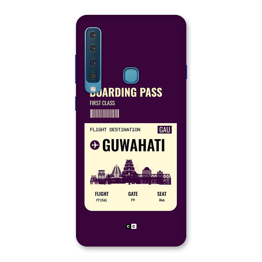 Guwahati Boarding Pass Back Case for Galaxy A9 (2018)