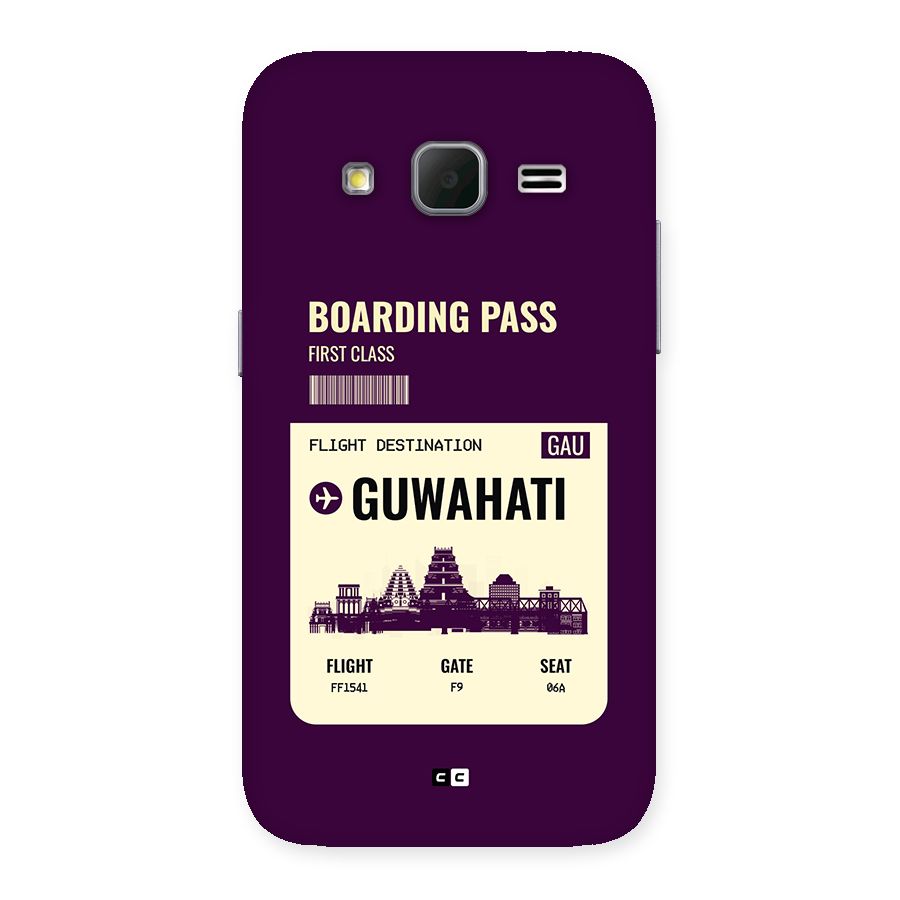 Guwahati Boarding Pass Back Case for Galaxy Core Prime