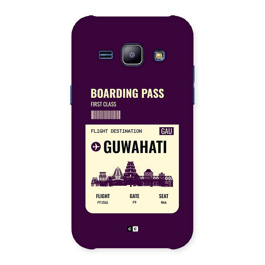 Guwahati Boarding Pass Back Case for Galaxy J1