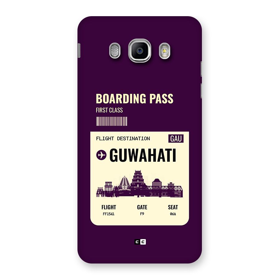 Guwahati Boarding Pass Back Case for Galaxy J5 2016