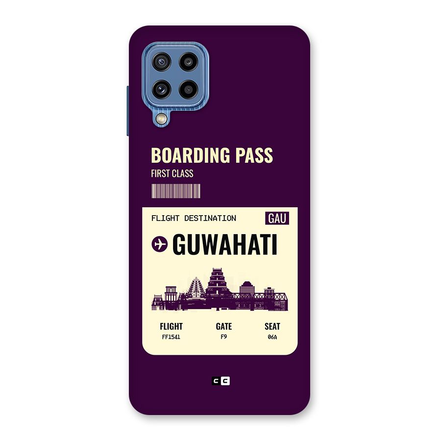 Guwahati Boarding Pass Back Case for Galaxy M32