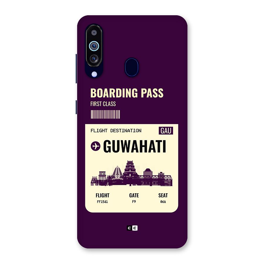 Guwahati Boarding Pass Back Case for Galaxy M40