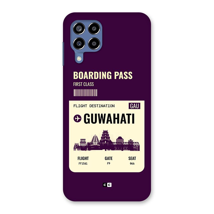 Guwahati Boarding Pass Back Case for Galaxy M53 5G