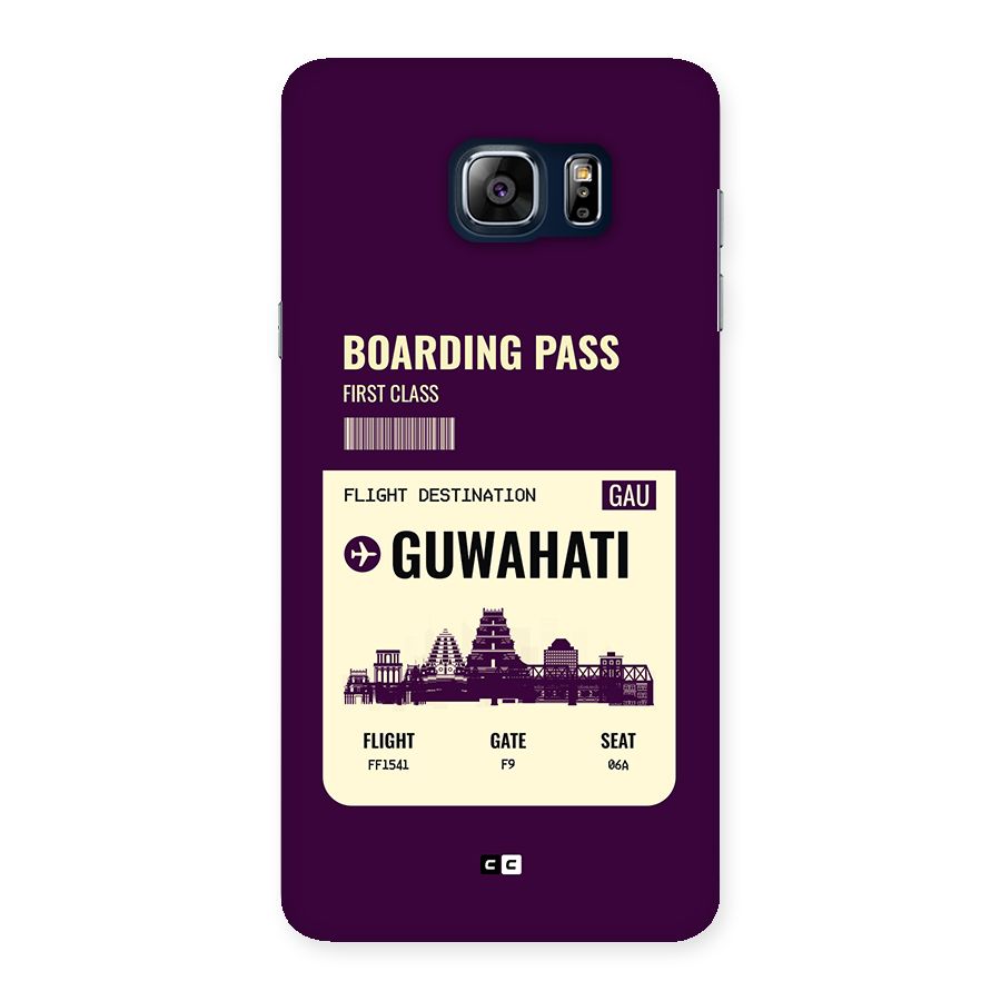 Guwahati Boarding Pass Back Case for Galaxy Note 5