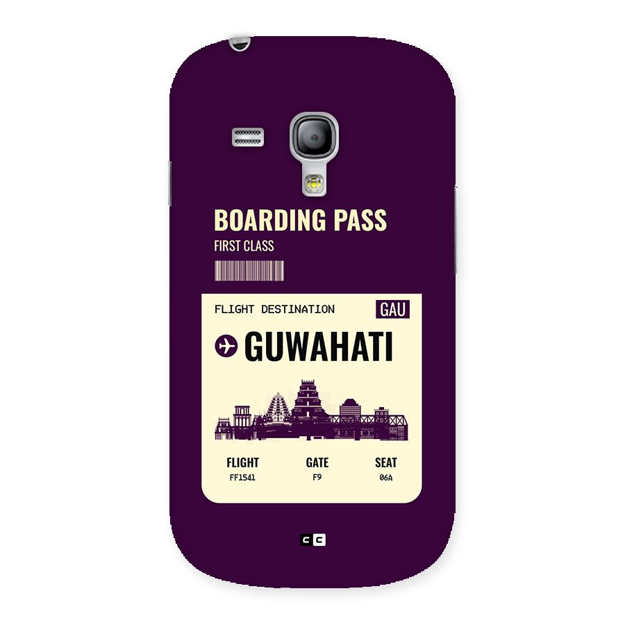 Guwahati Boarding Pass Back Case for Galaxy S3 Mini