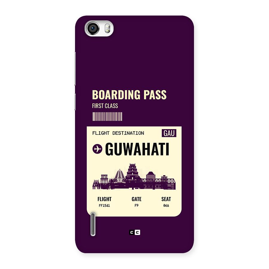 Guwahati Boarding Pass Back Case for Honor 6