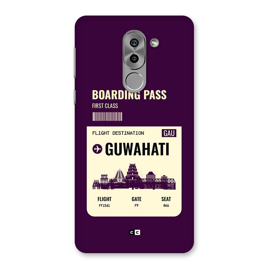 Guwahati Boarding Pass Back Case for Honor 6X
