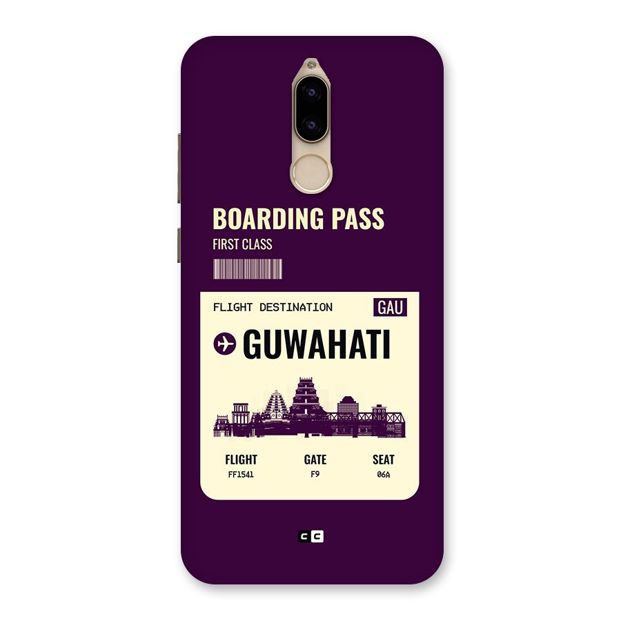 Guwahati Boarding Pass Back Case for Honor 9i