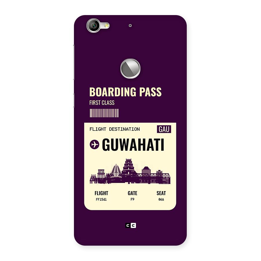 Guwahati Boarding Pass Back Case for Le 1S