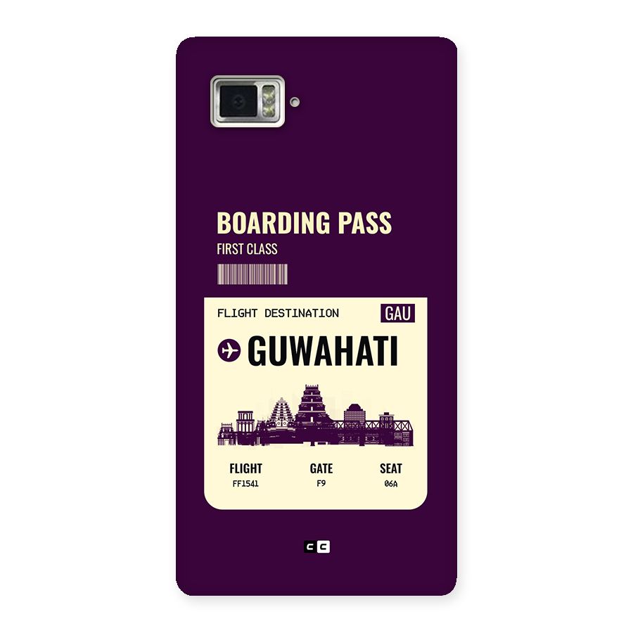 Guwahati Boarding Pass Back Case for Lenovo Vibe Z2 Pro K920