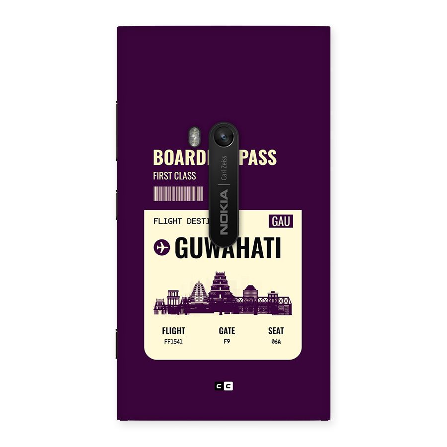 Guwahati Boarding Pass Back Case for Lumia 920