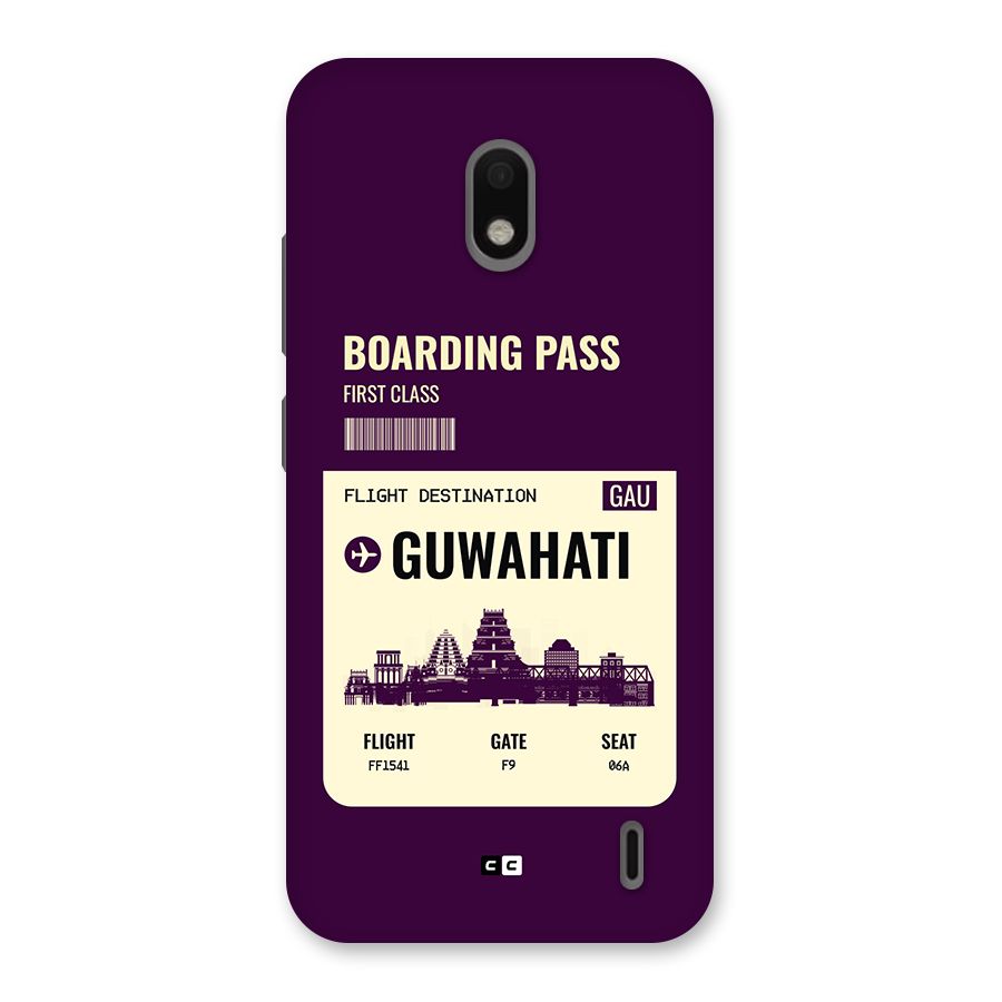 Guwahati Boarding Pass Back Case for Nokia 2.2